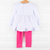 Bundle Up Tunic Set, Pink