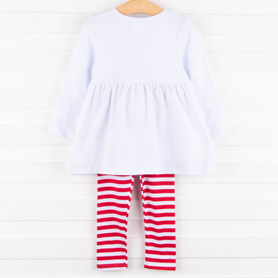 Carnival Cravings Tunic Set, Red