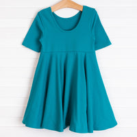 Zeal For Teal Dress, Teal
