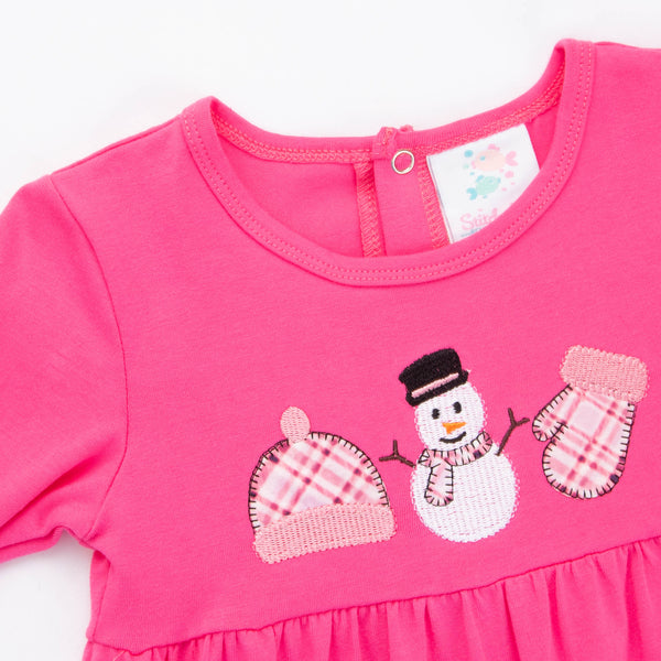 Bundle Up Romper, Pink