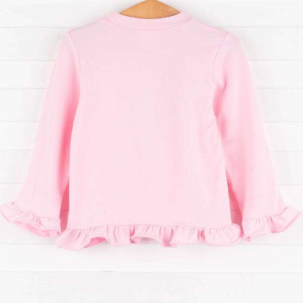 Skating Skills Applique Shirt, Pink