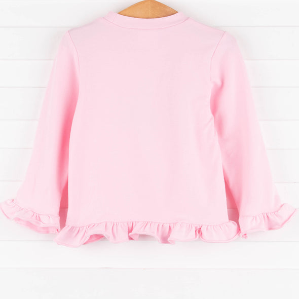 Skating Skills Applique Shirt, Pink