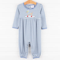 Ice Pup Romper, Blue