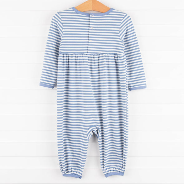 Ice Pup Romper, Blue