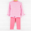 Zoo Pals Ruffle Legging Set, Pink