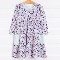 Betty Twirl, Mint Floral