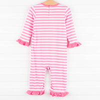 Zoo Pals Ruffle Romper, Pink