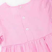 Birthday Surprise Long Sleeve Embroidered Bubble, Pink