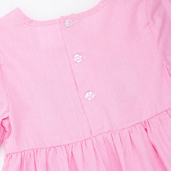 Birthday Surprise Long Sleeve Embroidered Bubble, Pink