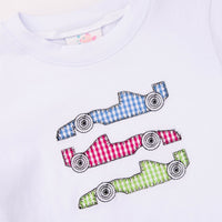 Need For Speed Applique Shirt, White