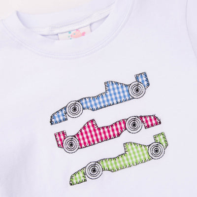 Need For Speed Applique Shirt, White