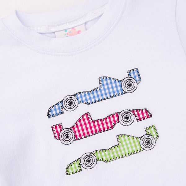 Need For Speed Applique Shirt, White