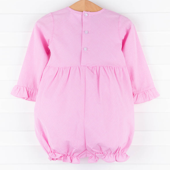 Birthday Surprise Long Sleeve Embroidered Bubble, Pink