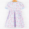 Pretty Petals Dress, Blue