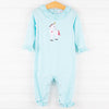 Unicorn Queen Romper, Blue