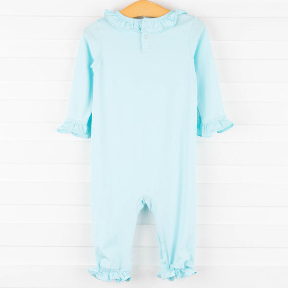 Unicorn Queen Romper, Blue