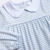 Kingston Romper, Light Blue Stripe