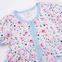 Pretty Petals Dress, Blue