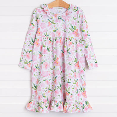 Hillary Knit Dress, Pink Floral