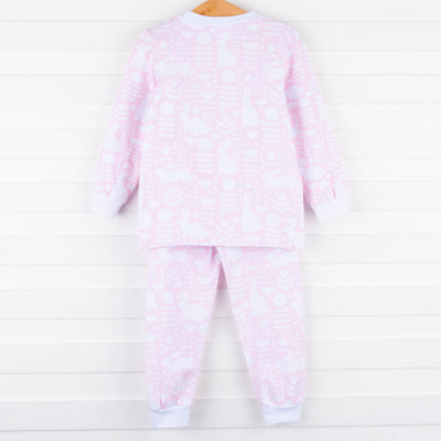 Snuggle Bunny Soft Set, Pink