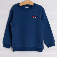 Firetruck Sweatshirt, Navy