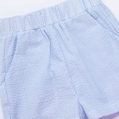 Easter Sunday Short Set, Blue