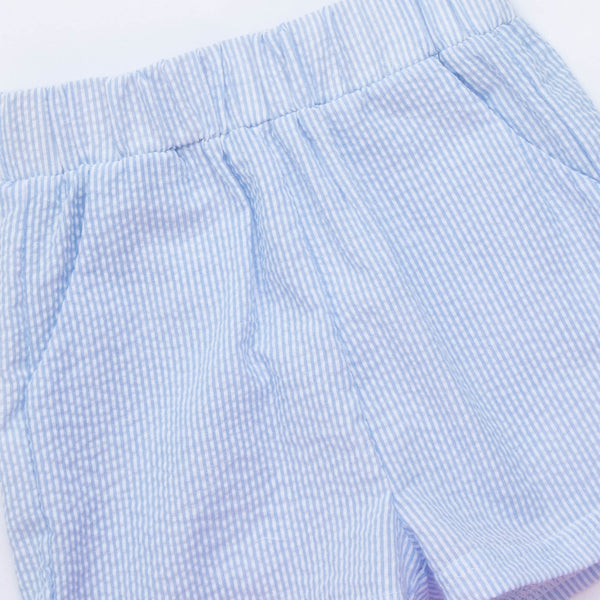 Easter Sunday Short Set, Blue