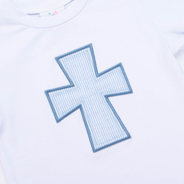 Easter Sunday Short Set, Blue