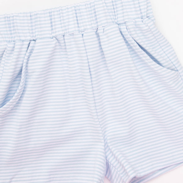 Carrot Cutie Short Set, Blue