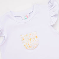 Daisy Garden Short Set, Yellow