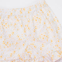 Daisy Garden Short Set, Yellow