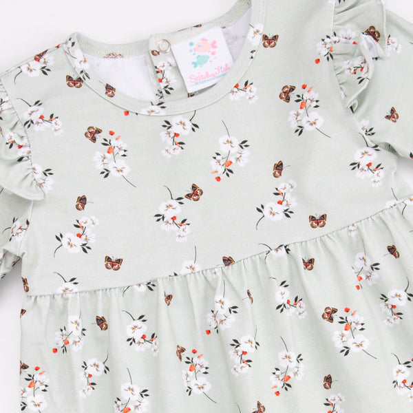 Beautiful Bundles Romper, Green