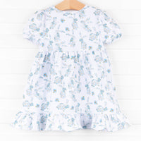 Hello Spring Dress, Blue