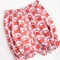 Crabby Cutie Bloomer Set, Red