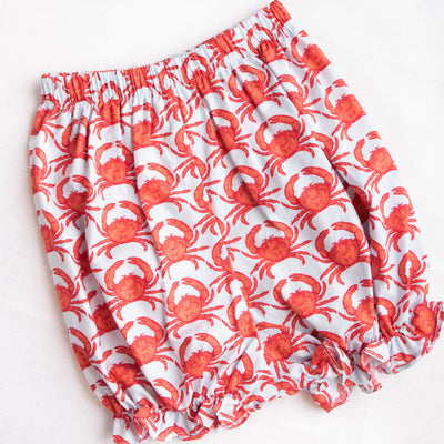 Crabby Cutie Bloomer Set, Red