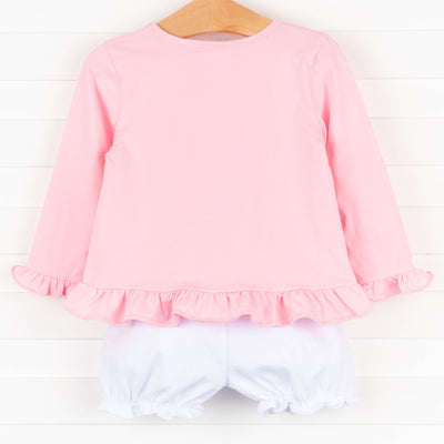 Flutter Friends Bloomer Set, Pink
