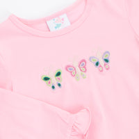 Flutter Friends Bloomer Set, Pink