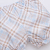Padgett Plaid Short Set, Tan