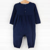 Bundle Up Romper, Blue