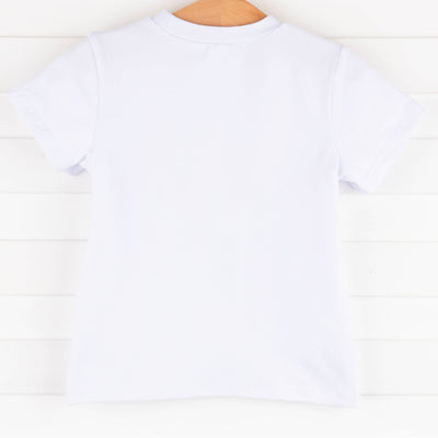 Too Cute Tails Top, White