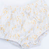 Daisy Garden Diaper Set, Yellow