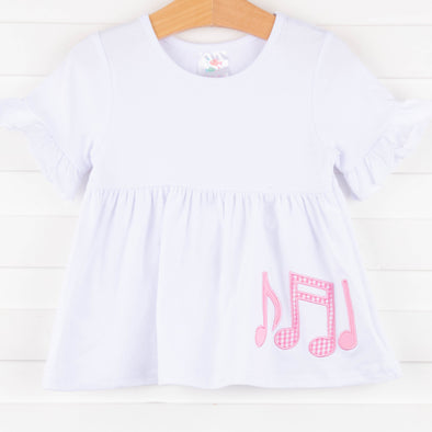 Music Time Top, White