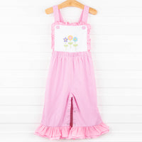 Fields Of Flowers Overalls, Pink
