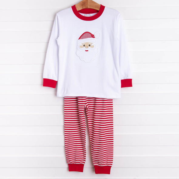 Jolly Old Elf Applique Soft Set, Red