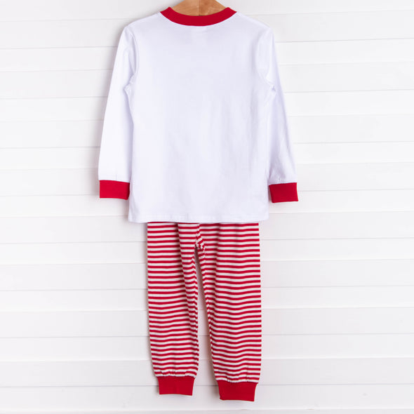 Jolly Old Elf Applique Soft Set, Red