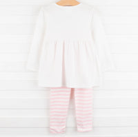 Barnyard Besties Legging Set, Pink