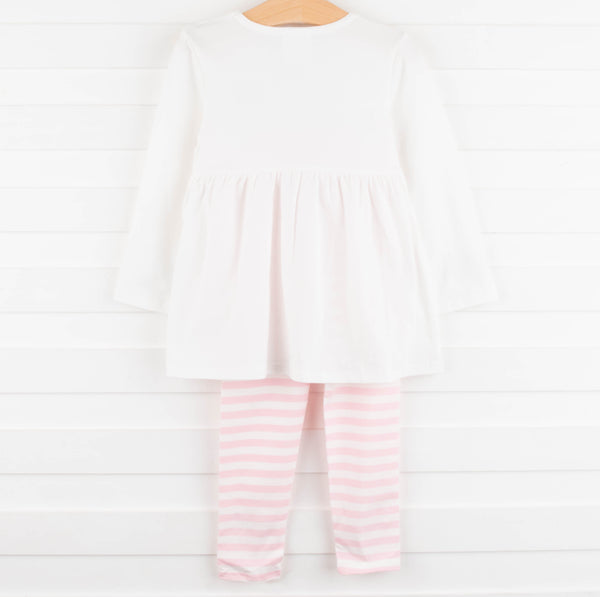 Barnyard Besties Legging Set, Pink