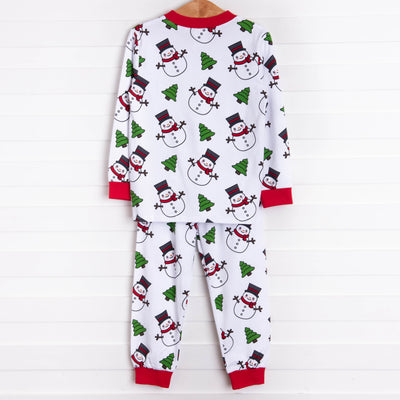 Festive Snowman Soft Set, Red