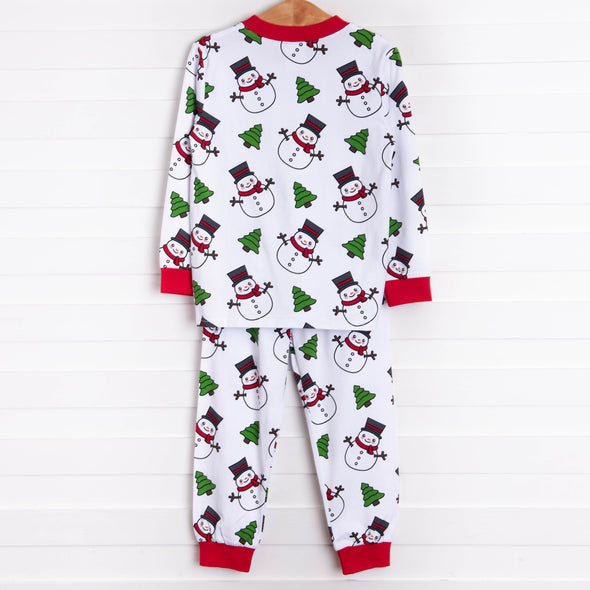Festive Snowman Soft Set, Red