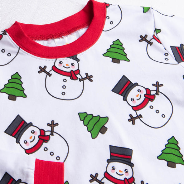 Festive Snowman Soft Set, Red